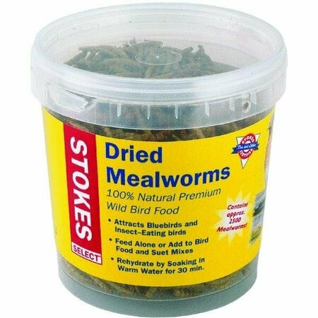 HIATT MFG 3.5 oz. Dried Mealworms 38096